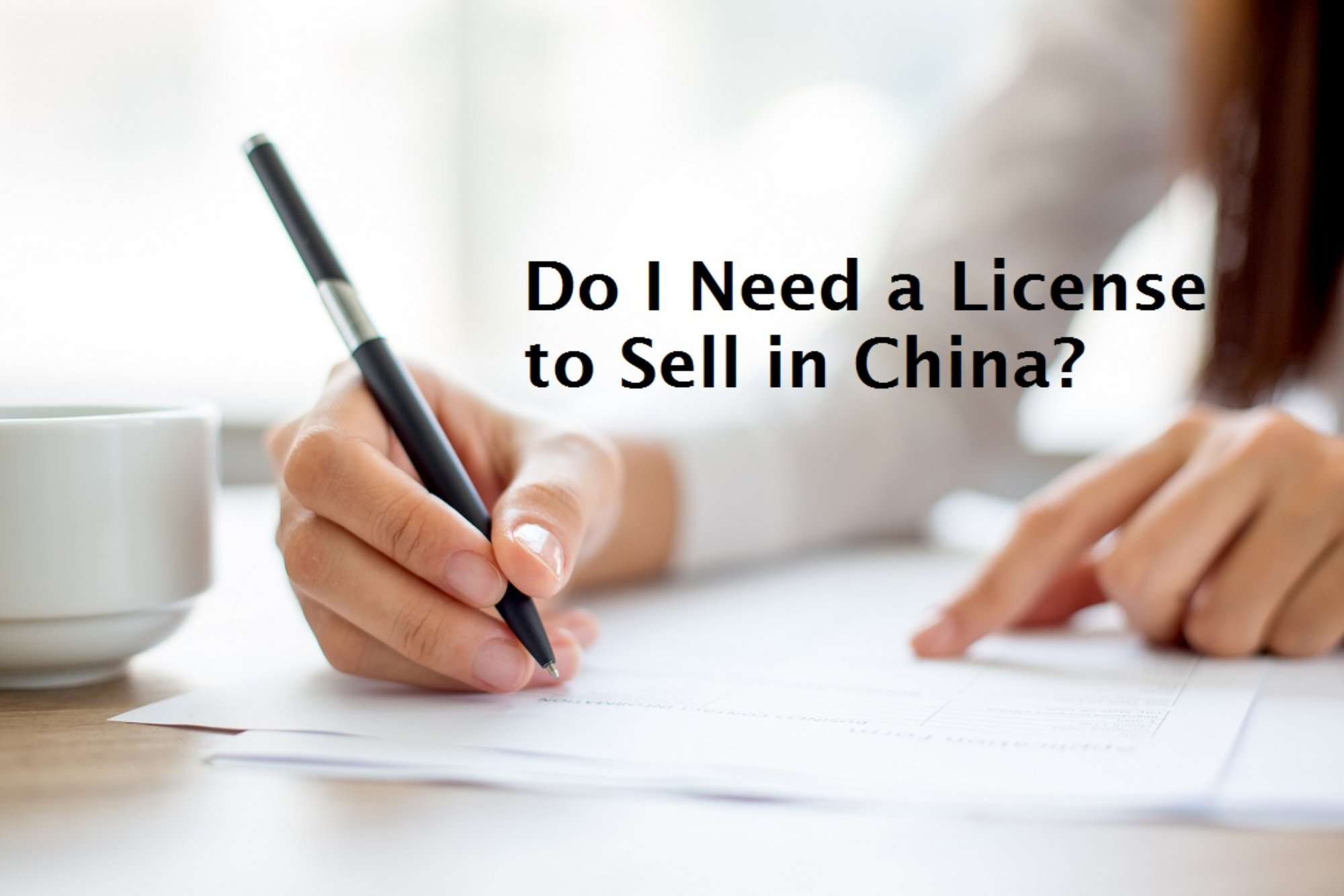 Do I need a license to sell online in China?