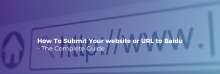 How to index website to Baidu complete Guide