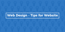 Web Design - Tips for Website