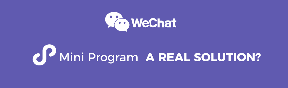 WeChat App VS WeChat Mini Program